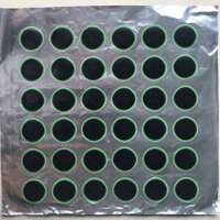 Vỉ miếng vá MU dùng cho lốp không săm thương hiệu Maruni - Sản xuất tại Nhật Bản - MU-A0 Size 34mm 36 miếngvỉ