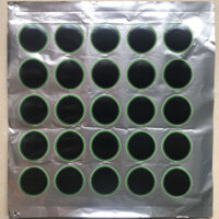 Vỉ miếng vá MU dùng cho lốp không săm thương hiệu Maruni - Sản xuất tại Nhật Bản - MU-00 Size 43mm 25 miếngvỉ