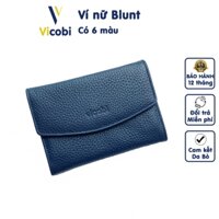 Ví Mini Nữ Da Bò Vicobi M8, nhỏ gọn cầm tay đựng thẻ Card ATM, CMND, GPLX cà vẹt bằng lái xe cũ mới