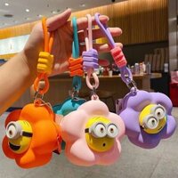 Ví móc khoá Minions bông hoa