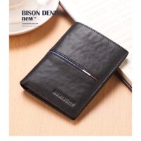 Ví nam Bison Denim N4437-2B Ví Da bò cao cấp Bảo hành 12 tháng