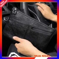 Ví nam cầm tay, túi clutch nam da PU cao cấp MS 2006