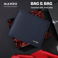 Ví Nam Cao Cấp Full Hộp MANDU Nhiều Ngăn Tiện Dụng - SP007 5302
