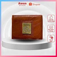 Ví Nam Cefiro Da Bò In Logo Rồng Lửa Cao Cấp