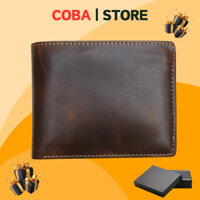 Ví Nam Da Bò Cao Cấp Siêu Đẳng Cấp | Tặng Kèm Hộp | BH 12 Tháng | LT04 | Coba_Store