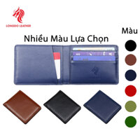 Ví nam da bò cao cấp thương hiệu Longdo Leather - B10