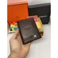 Ví nam da bò cao cấp thương hiệu baly sang trọng,cam kết da bò thật 100%