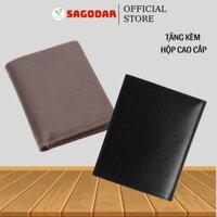 Ví Nam Da Bò Thật Cao Cấp, Bóp Nam Nhiều Ngăn Kiểu Dáng Sang Trọng - Tặng Hộp - DUNGBO - Sagodar