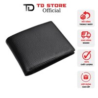 Ví Nam Da Bò Thật Cao Cấp Siêu Bền | Bóp Da Nam Bảo Hành 12 Tháng - TDStore | LT01 *