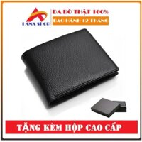 Ví Nam Da Bò Thật Cao Cấp Siêu Bền | Bóp Da Nam Bảo Hành 12 Tháng LT01 mizashop08