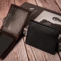 Ví nam da bò thật nhiều ngăn đựng tiền đẹp giá rẻ  VD105