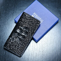 Ví nam da Cá Sấu phong cách mớI  VNA1010 - Đen