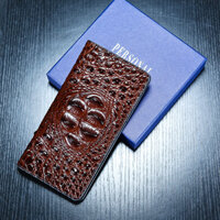 Ví nam da Cá Sấu phong cách mớI  VNA1010 - Nâu