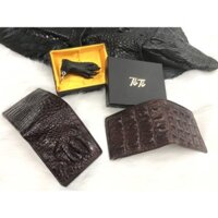 Ví Nam Da Cá Sấu Thật 100% Bảo Hành 2 năm