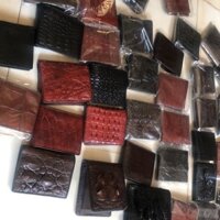 Ví nam da cá sấu thật% xả kho đồng giá 390k