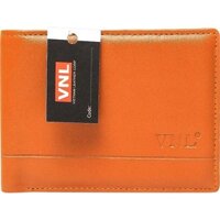 Ví Nam Da Thật Cao Cấp Phối Viền VNLVN2TK23NB (12 x 9.5 cm) - Bò