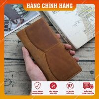 Ví nam dài da sáp cao cấp MLV112 | Da bò thật | Bảo Hành3 năm l Men's Level Store