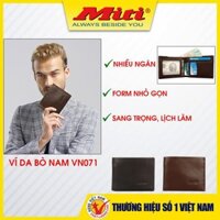 Ví Nam 🍎FREE SHIP🍎 Ví da bò thật hàng chính hãng thương hiệu số 1 Việt Nam VN071 [MiTi]