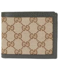 Ví Nam Gucci Bifold Wallet Canvas 'Beige'