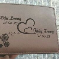 VÍ NAM KHẮC TÊN THEO YÊU CẦU