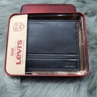Ví Nam Levi's Màu Đen 9cm x 11cm Mẫu 2