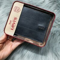 Ví Nam Levi's Màu Đen 9cm x 11cm Mẫu 1