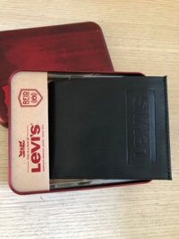 Ví nam màu đen chính hãng hiệu LEVI'S