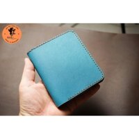 Ví Nam Nữ RAM Leather Sanffiano Dây đồng hồ Màu Xanh Ngọc