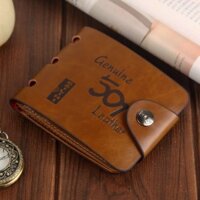 Ví Nam Retro Ngắn Giảm 30% Thanh Niên Thẻ Học Sinh Có Dây Kéo Ví Đựng Tiền Xu Da Mềm Sáng Tạo Thường Ngày Túi Da 2.17