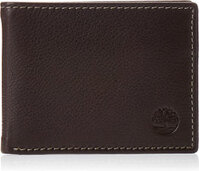 Ví nam Timberland Men's Wellington RFID Leather Bifold Wallet Trifold Wallet Hybrid, Brown - D67009/01