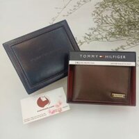 Ví nam Tommy Hilfiger da thật mềm mại, thời trang, thiết kế tiện dụng, #Leather Wallet