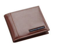 Ví nam Tommy Hilfiger Mens Cambridge Passcase - Màu Tan 5675/03 - Chính hãng