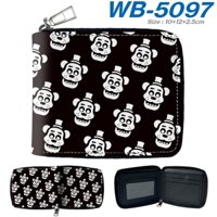 Ví Ngắn Đựng Thẻ id / Tiền Xu In Hoạt Hình five nights at Freddy 'S Cho Học Sinh