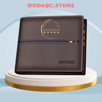 Ví ngập ngang da bò ví nam nhiều ngăn bóp nam ví tiền nam da thật chính hãng BANYANU mẫu có hộp làm quà tặng sang trọng