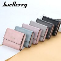 Ví Nữ Baellerry N1668 Gập Làm Từ Da Pu