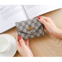 Ví Nữ cầm tay ngắn Kati bỏ túi nhỏ gọn nhiều ngăn da PU