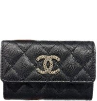 Ví Nữ Chanel Caviar Flap 'Black'