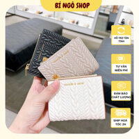 Ví nữ Cnk sọc mẫu mới. Thiết kế ví bỏ túi nhỏ gọn full box