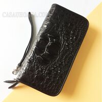 Ví nữ da cá sấu hoa cà 2 khoá 1153