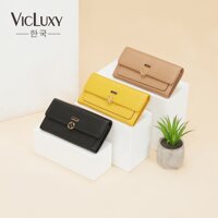 ví nữ da thật cao cấp Vicluxy VV001