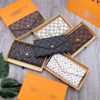 Ví nữ dài cầm tay dáng bì thư nhiều ngăn kèm hộp MP 20