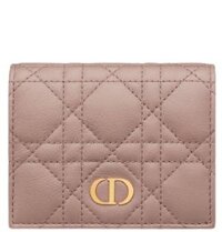 Ví Nữ Dior Mini Dior Caro Wallet 'Rose'