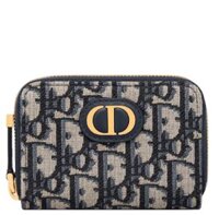 Ví Nữ Dior Small 30 Montaigne Voyageur Coin Purse 'Blue'