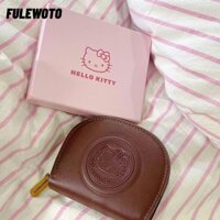 Ví nữ FILEWOTO, Hộp đựng thẻ ID Hello Kitty Ví quà tặng Túi đựng tiền, Thời trang Mini cầm tay chống nước cho nữ Ví đựng tiền xu