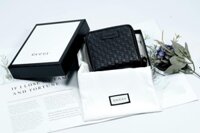 Ví Nữ Gucci Monogram Dập Vân GG Màu Đen