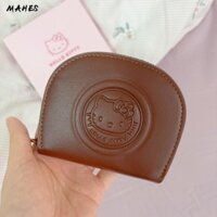 Ví nữ MAHES, Hộp đựng thẻ ID Túi đựng tiền di động Mini, Túi đựng thẻ Quà tặng Hello Kitty Ví đựng tiền xu chống nước