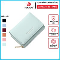 Ví Nữ Mini Cầm Tay Gấp 3 Nhỏ Gọn Nhiều Ngăn Tiện Dụng Da Cực Đẹp PFY11 - BJ6905-014 XANH MINT