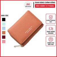 Ví Nữ Mini Cầm Tay PERFECT FOR YOU Gấp 3 Nhỏ Gọn Nhiều Ngăn Tiện Dụng Chất Da Cao Cấp Cực Đẹp PFY11 - Micocah Mall - BJ6905 NÂU