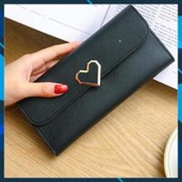 Ví nữ thời trang da cao cấp 40579 - màu hồng