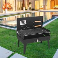 Vỉ Nướng BBQ Để Bàn Có Thể Gấp Gọn Tiện Dụng